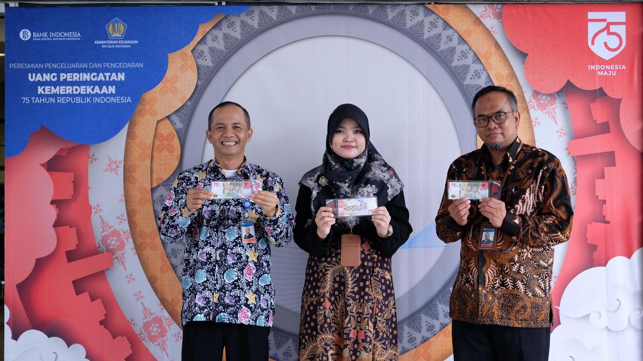 Deputi Bank Indonesia (BI) Perwakilan Kepri Bidang Penerbitan Uang Rupiah M.Arif Kurniawan. (Ajang/Liputan6.com)