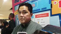 Ketua Umum PSSI dan juga Menteri BUMN Erick Thohir. (Dian Kurniawan/Liputan6.com)