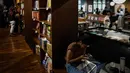 Makarya didesain sebagai sebuah ruang yang menciptakan suasana nyaman bagi para penikmat buku. (Liputan6.com/Herman Zakharia)