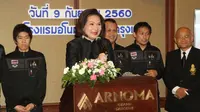 Bos Asosiasi Bulutangkis Thailand, Pattama Leesawadtrakul, menyatakan sedang mencari pelatih sektor tunggal. (nationmultimedia)