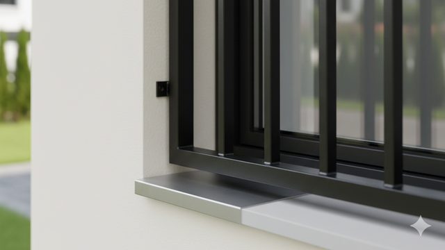 Modelo de enrejado de ventana