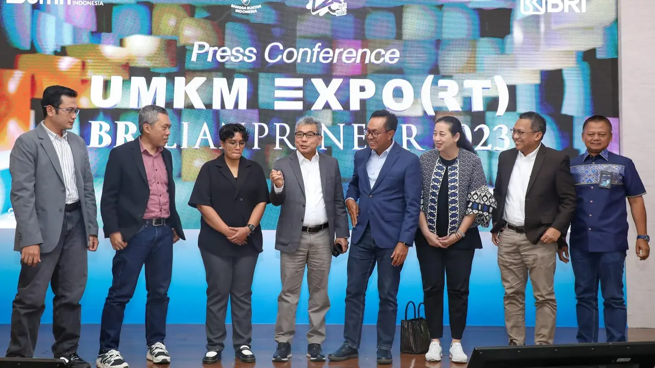 Press Conference UMKM EXPO(RT) BRILIANPRENEUR 2023