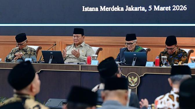 Prabowo Ungkap Alasan Indonesia Gabung Board of Peace Saat Bertemu Tokoh Muslim