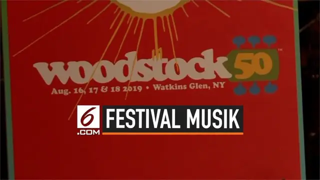 VIDEO: Banyak Masalah, Festival Musik Woodstock 50 Batal Digelar