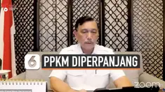 Pemberlakuan pembatasan kegiatan masyarakat atau PPKM level 4 kembali diperpanjang sampai tanggal 16 Agustus 2021 di sejumlah daerah. Pengumuman ini disampaikan Menteri Koordinator Kemaritiman dan Investasi Luhut Binsar Panjaitan Senin (9/8) malam.