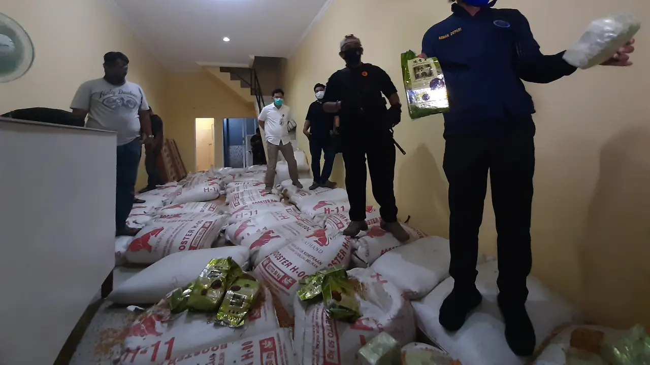 BNN sita 200 kg sabu dari gudang beras di Tangerang