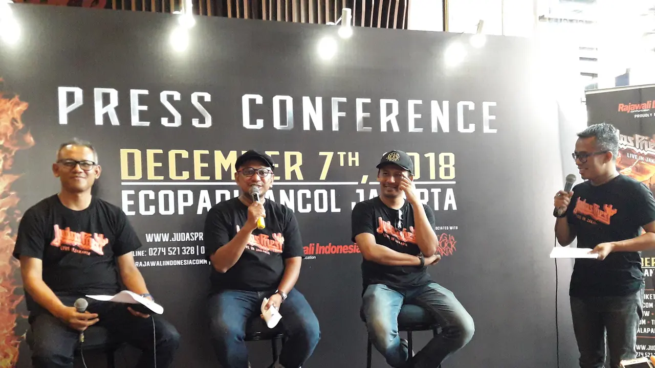 Jumpa pers Judas Priest