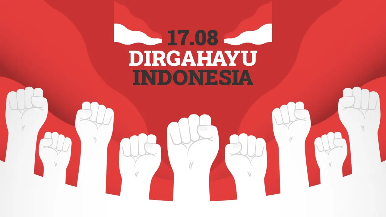 Ilustrasi HUT RI, Kemerdekaan Indonesia, dirgahayu Indonesia