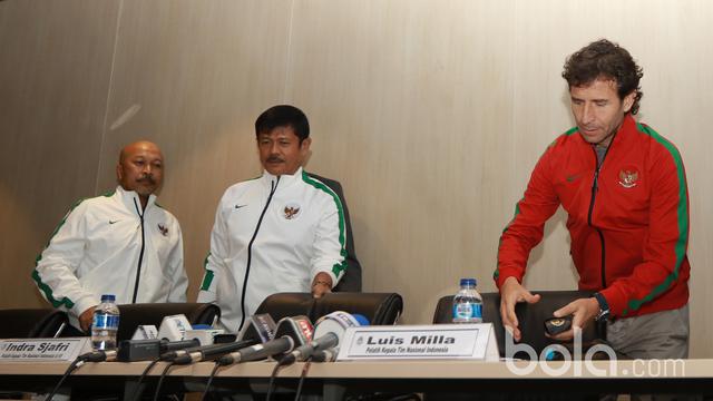 Luis Milla Aspas, Timnas Indonesia, PSSI, Bola.com, Indra Sjafri, Fachri Huseini