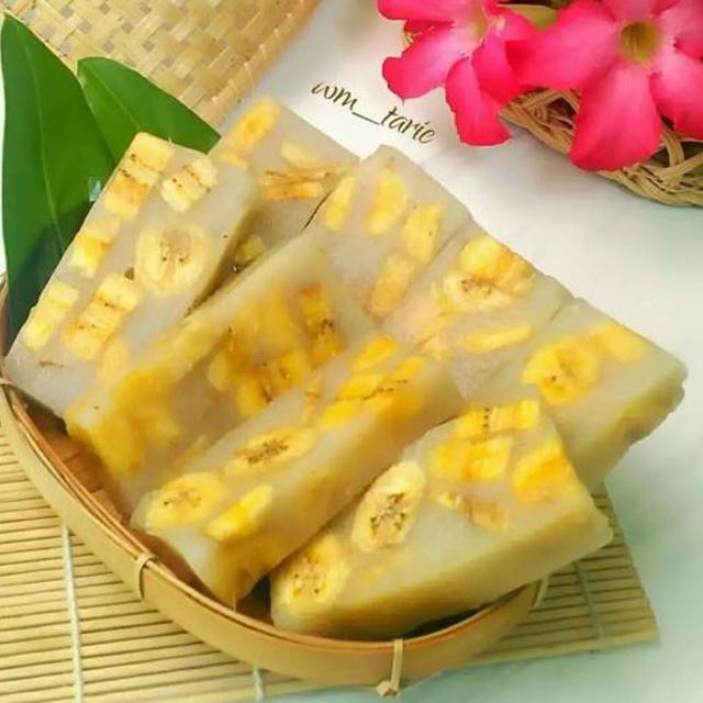 Camilan dari pisang, Puding Nagasari