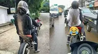 6 Momen Apes saat Pacaran Naik Motor Gede Ini Tak Terhindarkan (sumber: Twitter.com/bangopang_)
