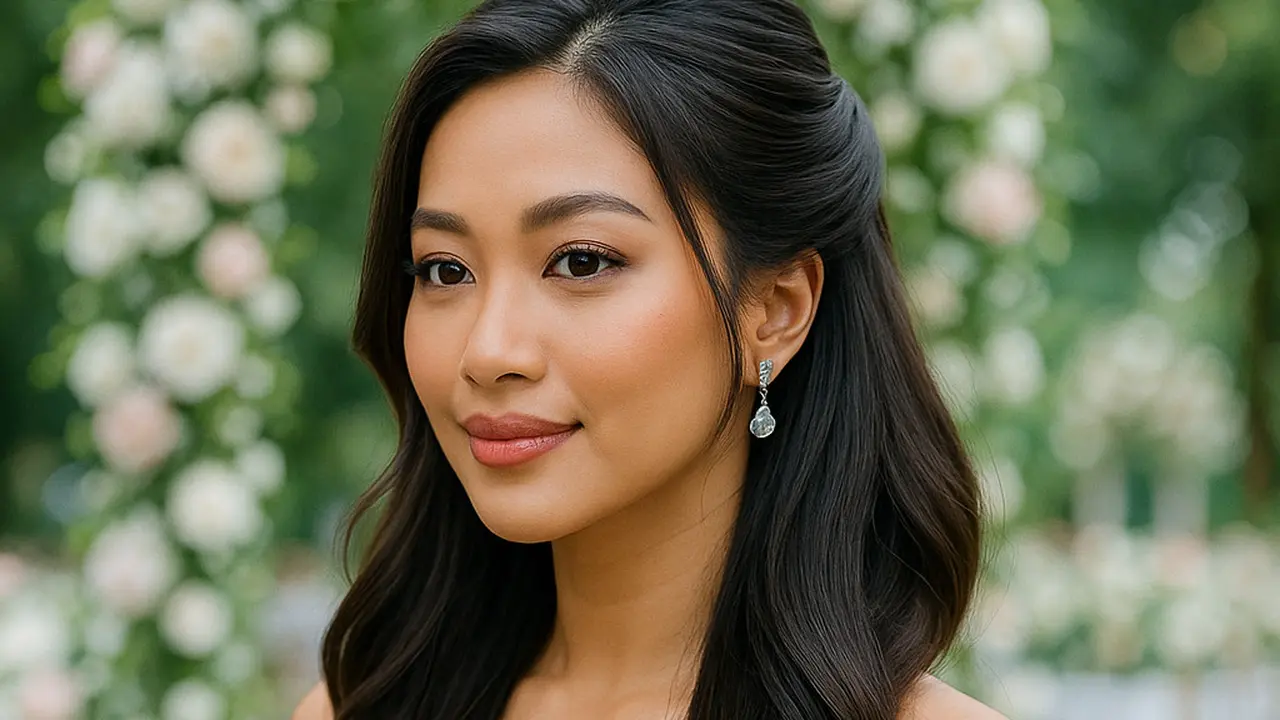 Model Rambut Panjang untuk Pesta Pernikahan 2025