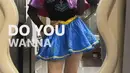 <p>Rachel Vennya tampil cantik dengan kostum ala Anna Frozen. Namun ia memodifikasi roknya menjadi pendek. [Foto: instagram.com/azizahsalsha_]</p>
