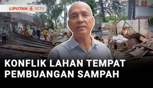 Ratusan warga Pondok Kelapa, Duren Sawit, Jakarta Timur, membongkar paksa lahan tempat pembuangan sampah sementara, yang ditutup secara sepihak oleh pihak yang mengklaim pemilik lahan.