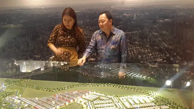 Keppel Land dan Metland meluncuran The Riviera at Puri (The Riviera) Tahap Ketiga. (Pebrianto Eko/Liputan6.com)