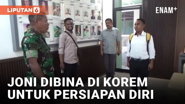 Joni Ingin Jadi Prajurit TNI akan DIbina di Korem 161 Wirasakti Kupang