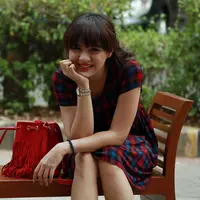 Pelatihan akting dan pendalaman karakter membuat Vicky semangat dan merasa tertantang. (Deki Prayoga/Bintang.com) 