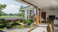 10 Desain Rumah Minimalis Estetik dengan Taman Kecil Ala Jepang, Cocok untuk Pasangan Baru Nikah