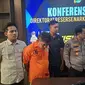 Tampang M Solehan salah satu bandar sabu yang berhasil diringkus Ditresnarkoba Polda Lampung.  Foto : (Liputan6.com/Ardi).