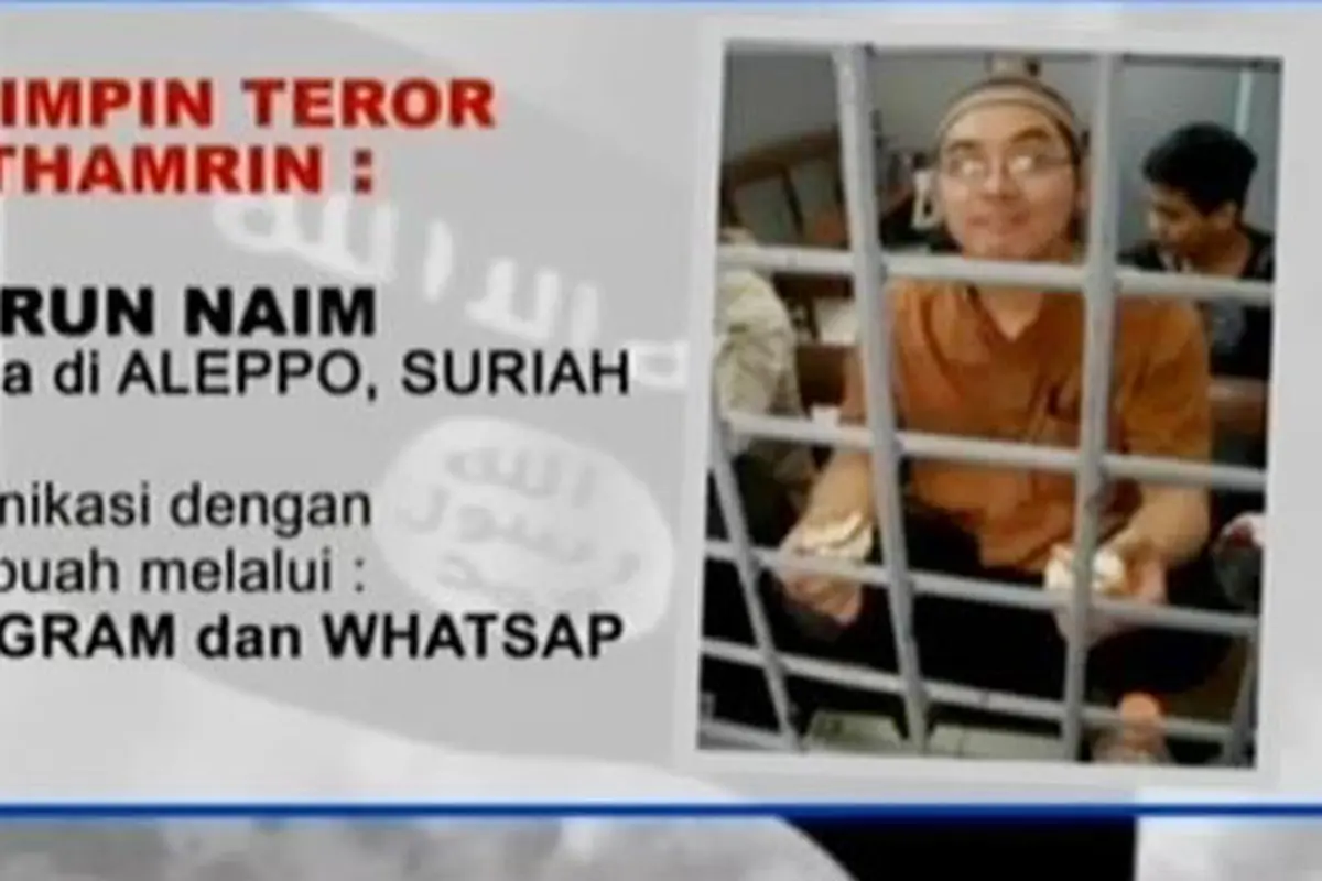 VIDEO: BNPT Duga Kuat Bahrun Naim Otak Teror Thamrin