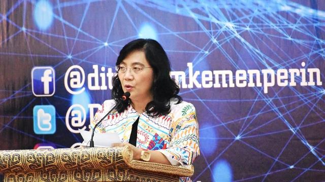 Direktur Jenderal Industri Kecil, Menengah dan Aneka (IKMA) Kemenperin, Gati Wibawaningsih di Jakarta, Senin (8/6/2020).