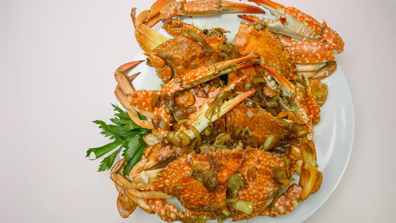Rajungan goreng