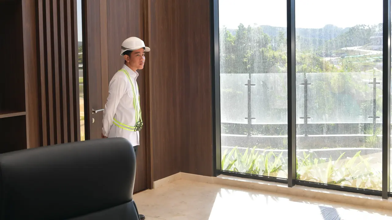 Wapres Gibran Rakabuming Raka meninjau sejumlah proyek strategis di Ibu Kota Nusantara (IKN), Rabu 28 Mei 2025.