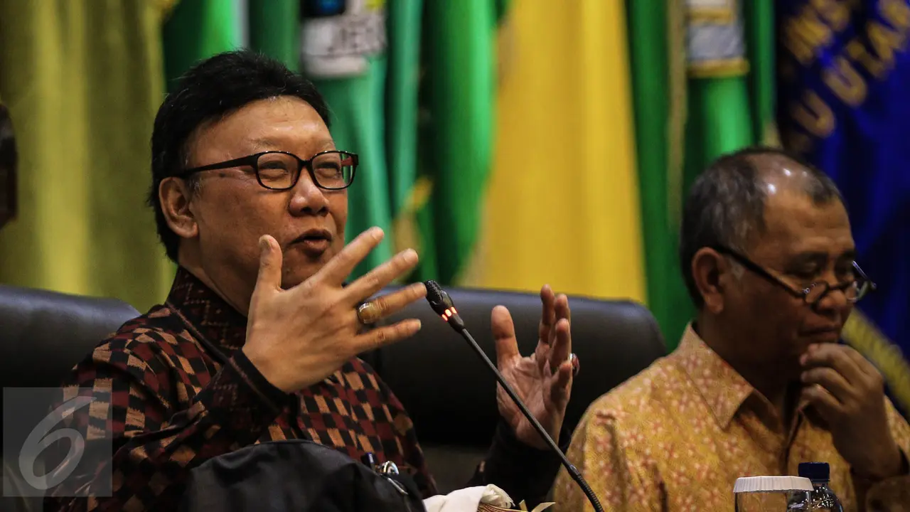 Mendagri Tjahjo Kumolo
