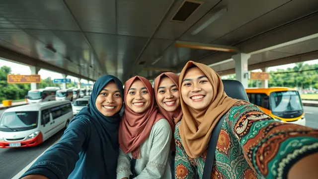 kata mudik lebaran lucu