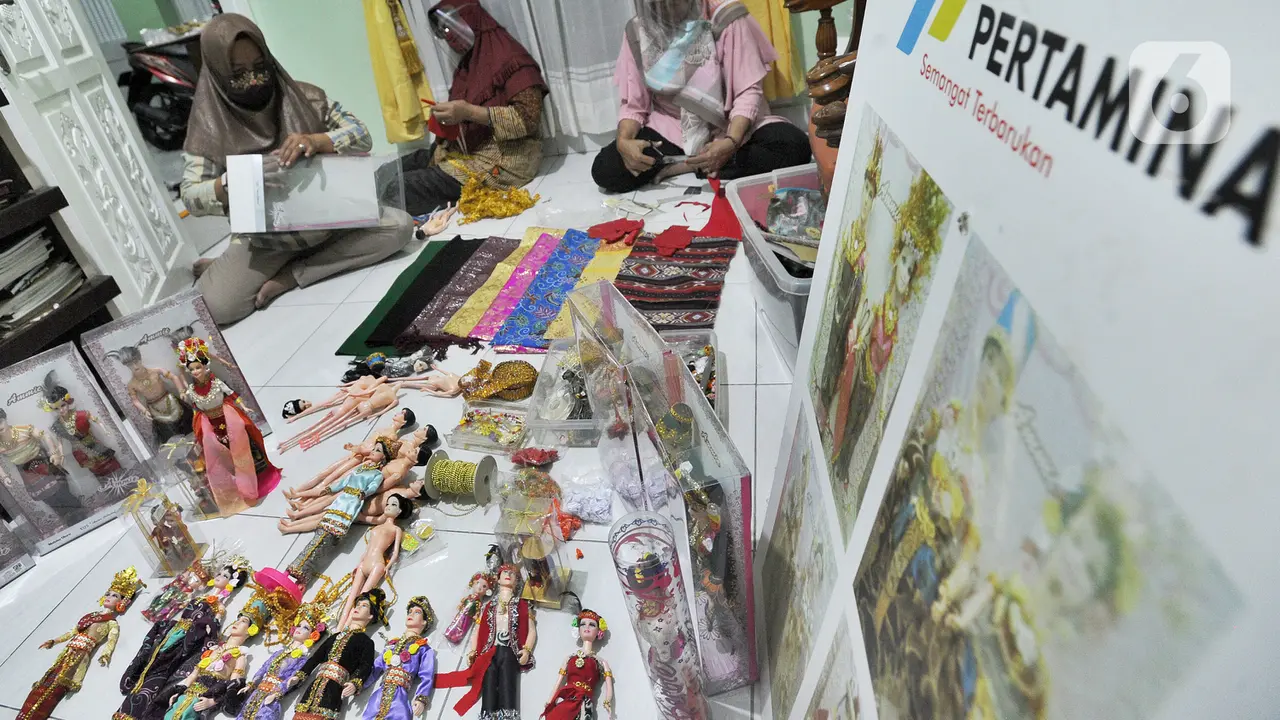UMKM Boneka Bertahan di Tengah Pandemi Corona