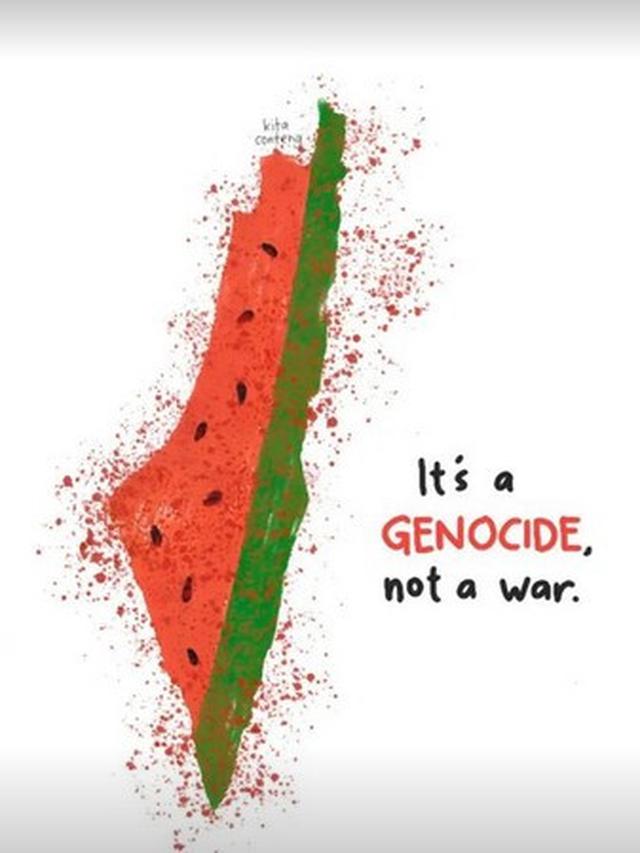 Selain gerakan All Eye on Rafah dengan ilustrasi AI, juga ada gerakan membagikan ilustrasi peta Palestina yang diganti buah semangka pada Kamis, 30 Mei 2024 sudah digemakan lebih dari 600 Ribu kali