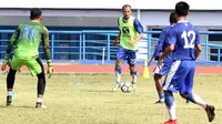 Bek sekaligus kapten Persib di Liga 1 2018, Supardi Nasir. (Bola.com/Muhammad Ginanjar)