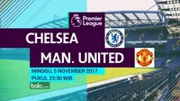 Premier League 2017-2018 Chelsea Vs Manchester United (Bola.com/Adreanus Titus)