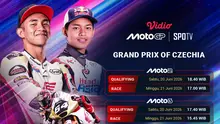 Saksikan Moto3 & Moto2 Monster Energy Grand Prix of Czechia 2026 di Vidio. (doc. vidio)