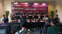 Persijap saat konferensi pers di Gran Melia, Jakarta (17/1/2020). (Bola.com/Dok. Persijap)