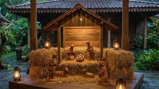 Dekorasi Panggung Natal