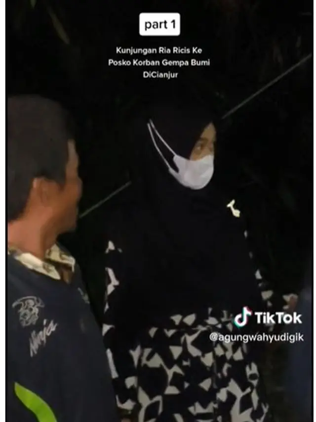 6 Potret Ria Ricis Bantu Korban Gempa Cianjur, Terjun Langsung ke Lokasi