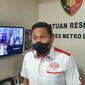 AKBP Yogen Heroes Baruno saat ditemui di ruang kerjanya di Polres Metro Depok. (Liputan6.com/Dicky Agung Prihanto)
