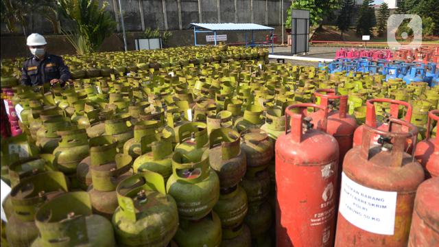 Bareskrim Polri Tangkap 14 Tersangka Pengoplos Gas Bersubsidi