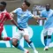 Manchester City memulai kiprah di Grup G Piala Dunia Antarklub 2025 dengan kemenangan 2-0 atas Wydad Casablanca. (AFP/Franck Fife)
