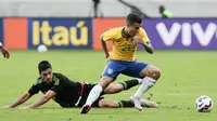 Brasil vs Meksiko (Liputan6.com/AFP)