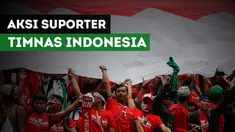 Para suporter telah mendatangi Stadion Shah Alam, Selangor jelang laga Timnas Indonesia Vs Filipina.