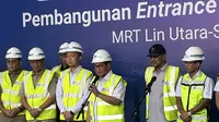 Pembangunan Entrance Stasiun MRT Harmoni Dimulai, Pramono: Ini akan Jadi TOD yang Strategis