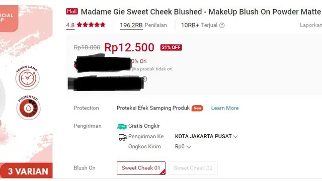 Produk Madame Gie Milik Gisella Anastasia Masuk Daftar Kosmetik Berbahaya Temuan BPOM