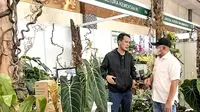 Menteri Koperasi dan UKM Teten Masduki menghadiri Pameran Floriculture Indonesia International (FLOII)
