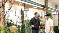 Menteri Koperasi dan UKM Teten Masduki menghadiri Pameran Floriculture Indonesia International (FLOII)