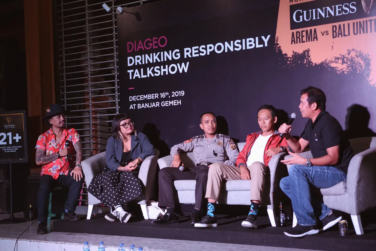 Diageo Indoesia gadeng Bali United FC di Bali