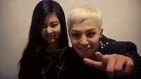 GD dan Jennie Blackpink. (Instagram/ xxxibgdrgn)