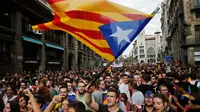Protes Separatis Pendukung Catalonia di Barcelona, 11 Orang Diringkus Polisi