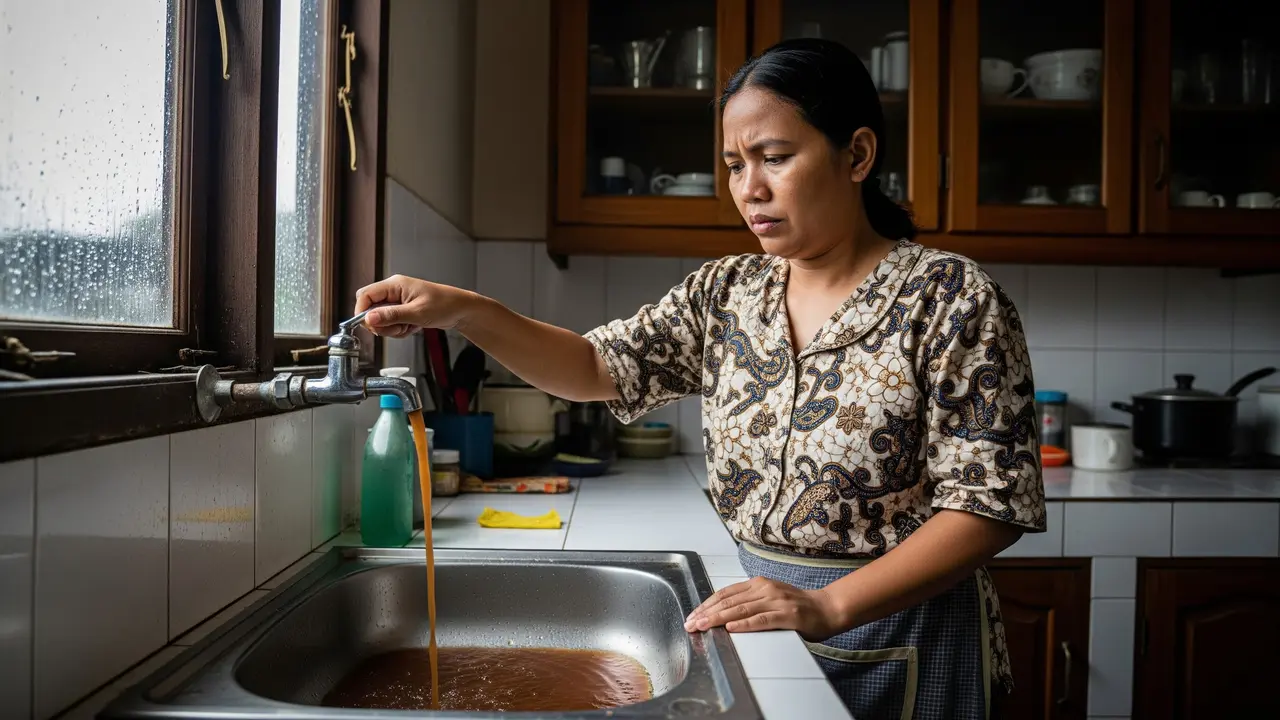 Air Ledeng Keruh saat Musim Hujan? Ini 7 Tips Mengatasinya agar Nyaman Dipakai